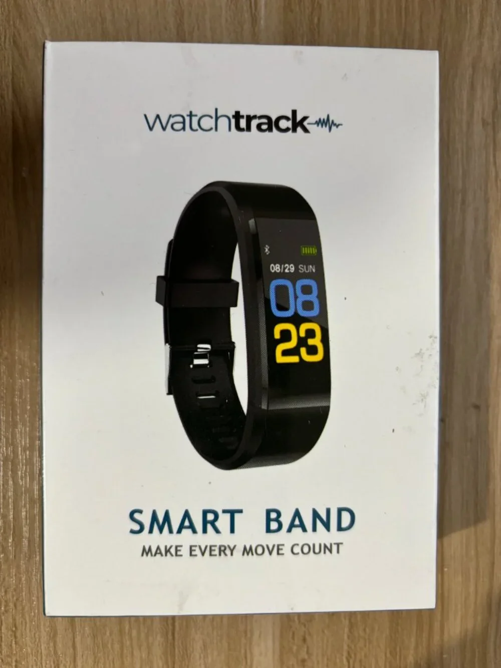 Watchtrack Smart Band, Black, Unisex - New
